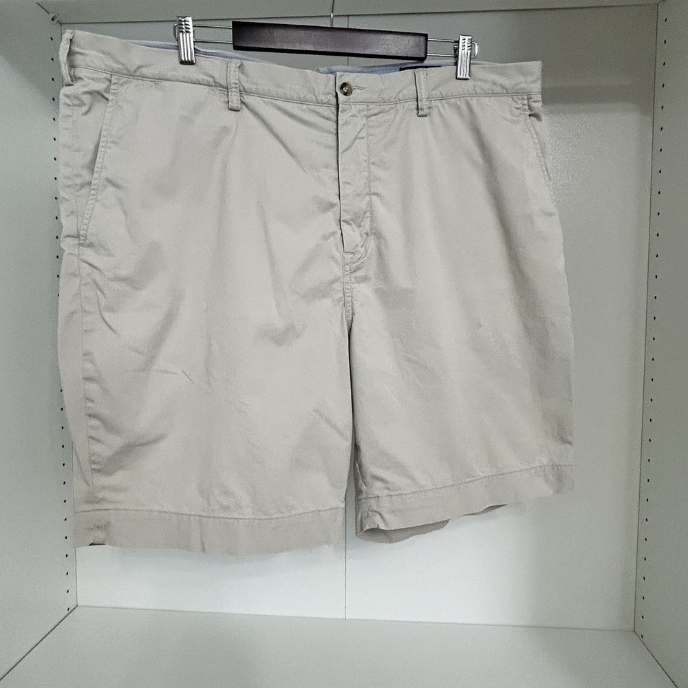 Polo Ralph Lauren 42 Shorts Khaki Stretch Classic Fit Casual Preppy Cotton